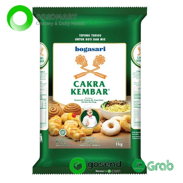 

Bogasari Terigu Cakra Kembar 1 Kg Sayur Online Medan
