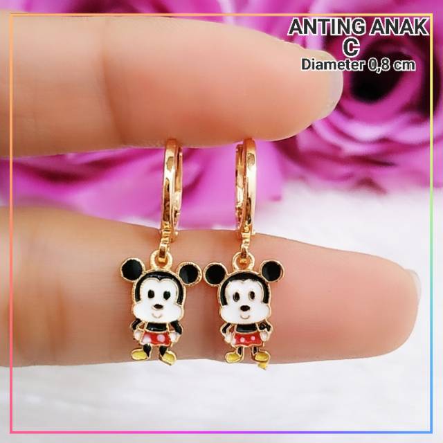 Anting xuping anting anak karakter lapis emas gold I123M