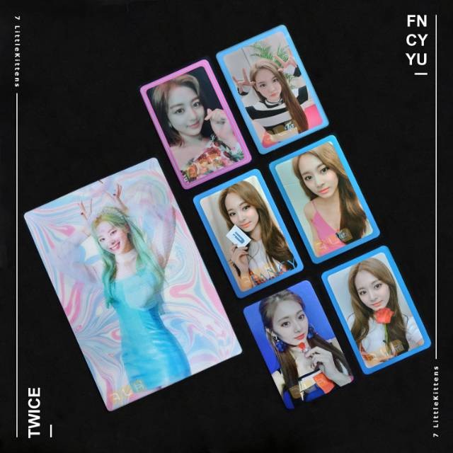 Tzuyu, Nayeon, Jihyo Photocard & Dahyun Lenticular - Twice Official Album 'Fancy You' Unsealed