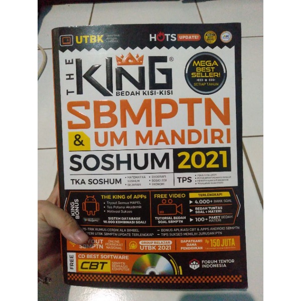Preloved buku The King SBMPTN 2021 SOSHUM