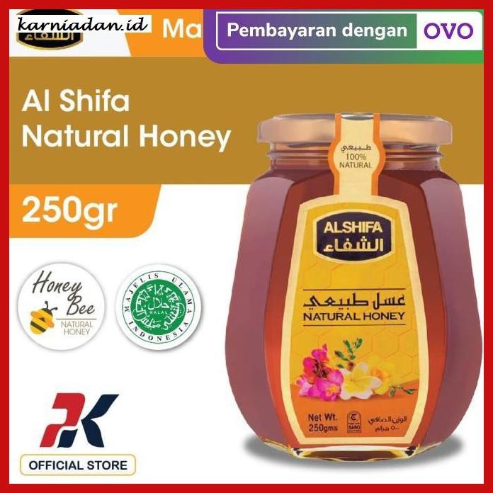 

MADU-MINUMAN- AL SHIFA NATURAL HONEY 250 GR -ASLI-BUKAN-KAWE-KAWE-