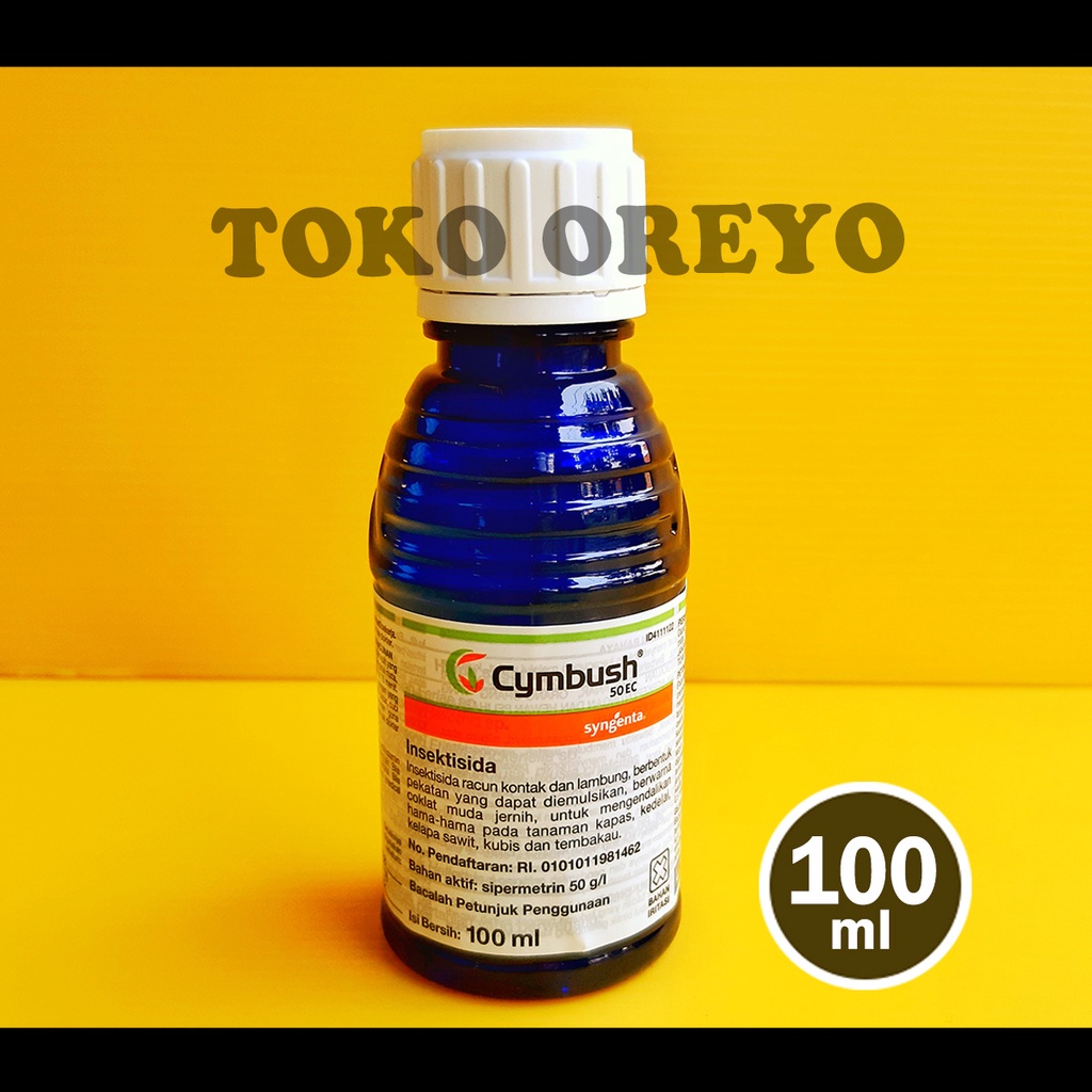 CYMBUSH 50 EC 100 ML KEMASAN PABRIK INSEKTISIDA SERANGGA