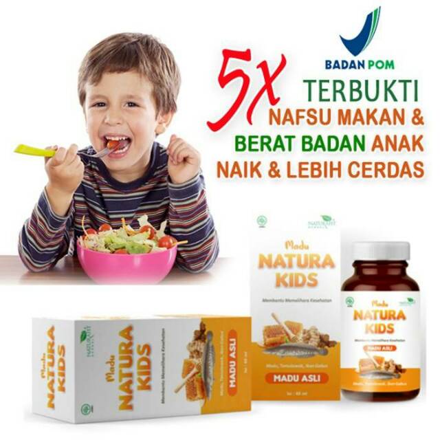 

Madu Penambah Nafsu Makan Anak Natura Kids Madu Kesehatan Anak Natura Kid Naturakid 125 ml