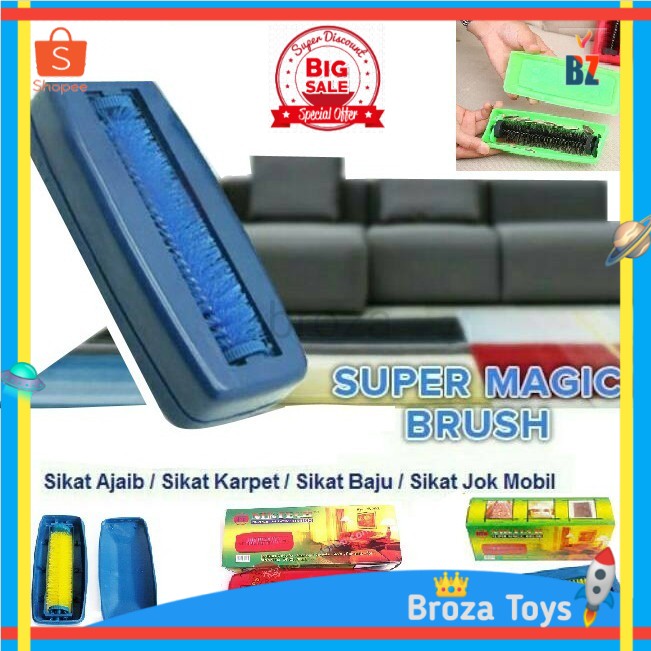 Sikat Karpet /Super Magic Brush / sikat ajaib Untuk Bersihkan Karpet
