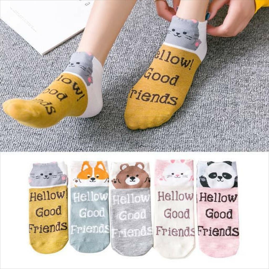 KAOS KAKI REMAJA/DEWASA MOTIF ANIMAL XG33 SOCKS SOCK