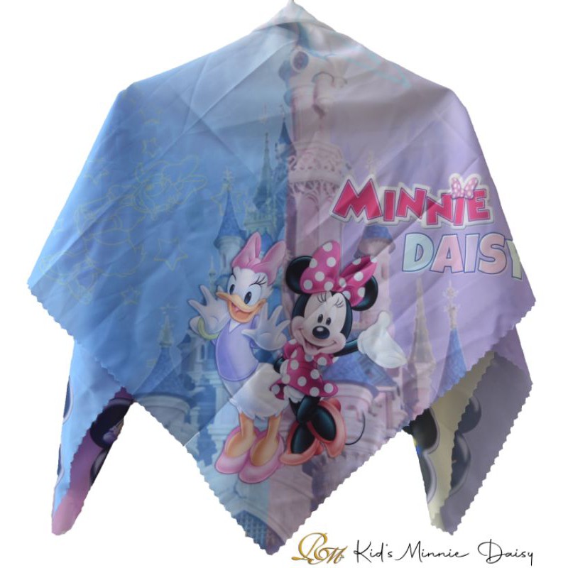 RM Kid's kerudung minnie daisy/hijab minnie daisy/kerudung segi empat/kerudung motif minnie