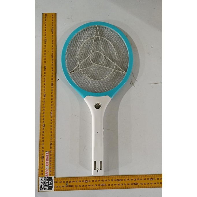 LIGHTSPRO 3 LED raket NYAMUK KENMASTER listrik lampu senter charge timur74 Segera Dapatkan