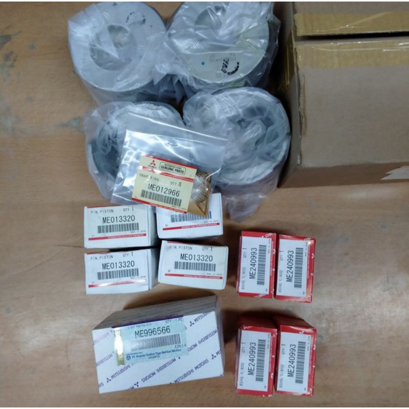 PISTON KIT CANTER PS125 ORIGINAL ASLI MITSUBISHI ME220470 KIT