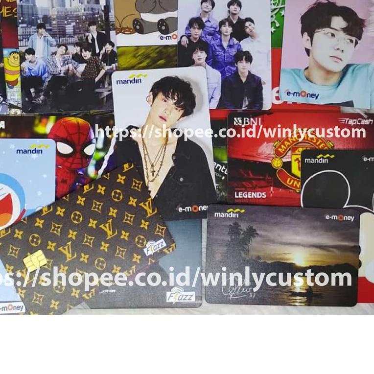KARTU EMONEY ETOLL GAME HUNTER X HUNTER EMONEY MANDIRI FLAZZ BCA GEN 2 BNI TAPCASH BRIZZI BRI