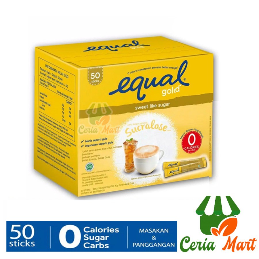 

Sweetener Egual Gold Bermutu