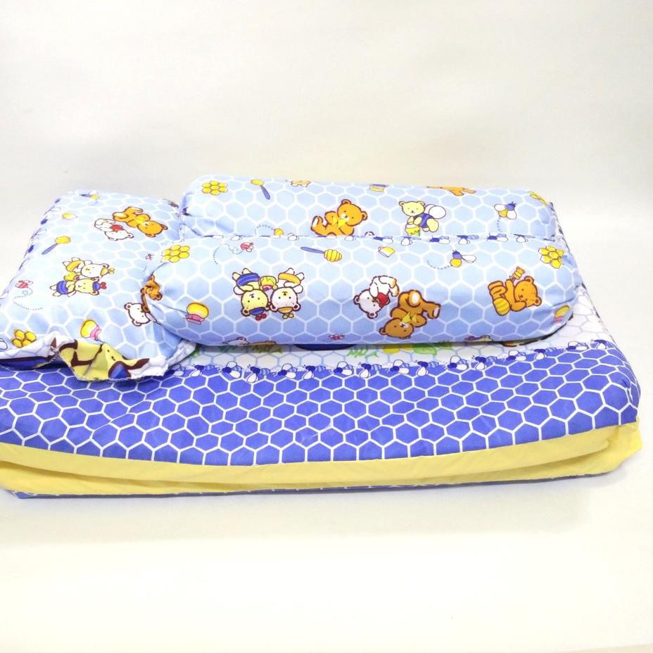 Promo !! kasur bayi chekiddo ukuran tanggung - matras plus bantal guling chekiddo ukuran tanggung