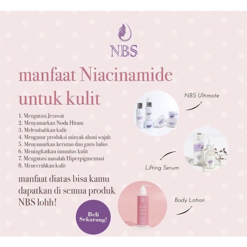 BEST SELLER NBS LIFTING SERUM / SERUM WAJAH GLOWING