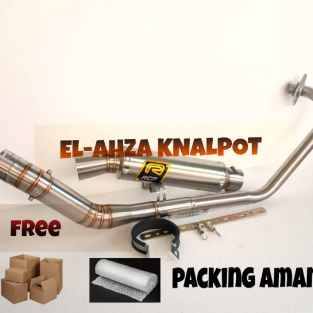 Knalpot RCB PNP jupiter vegaR supra revo blade grand dll