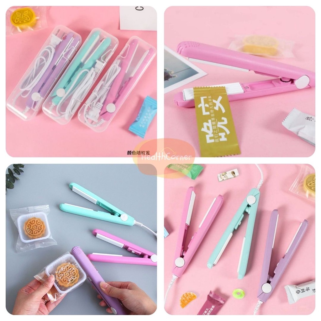 Mini Hand Sealer Plastik Portable Sealing Machine / Perekat Plastik Serbaguna