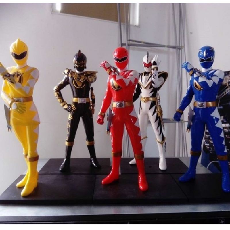 big dino Thunder figure besar power rangers