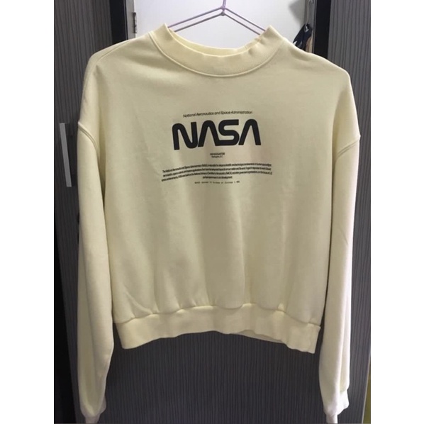 H&M Nasa Crop Sweater