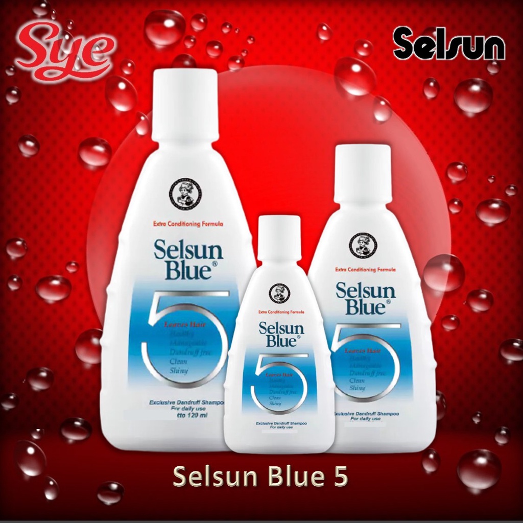 BPOM SHAMPOO SELSUN BLUE FIVE / SHAMPO SELSUN BLUE 5 ANTI KETOMBE / SYE