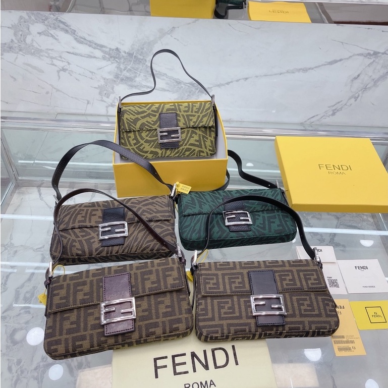 Fendi Underarm Bag Popular Casual Canvas handbag Shoulder Underarm Bag