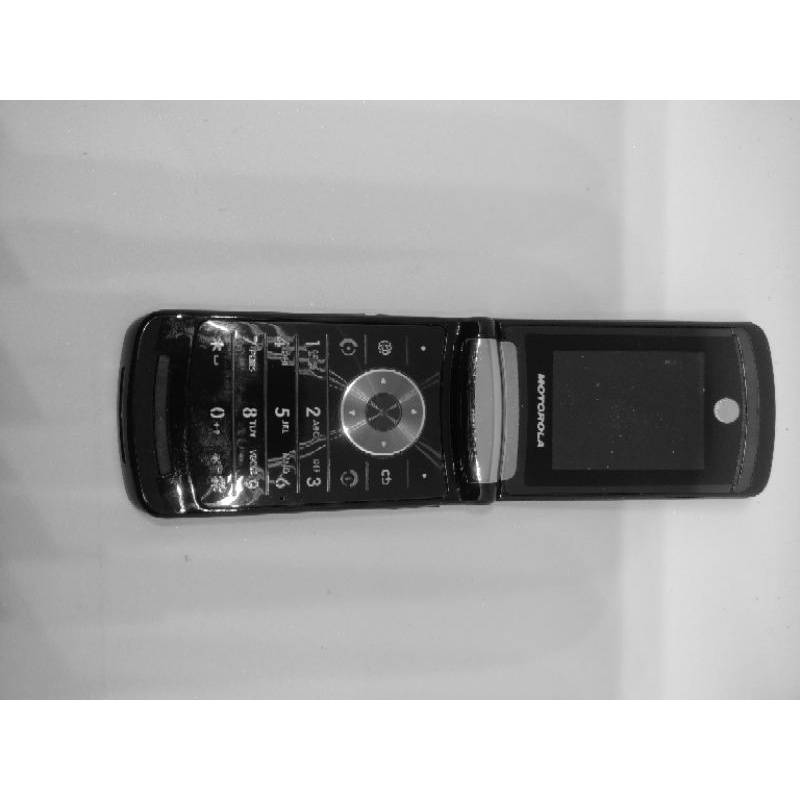 rare item hape hp jadul motorola razr v8 mulus sebatang kara dengan charger saja