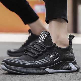 Sepatu Pria Import Sneakers Tali Casual Sepatu Running Fashion Terbaru