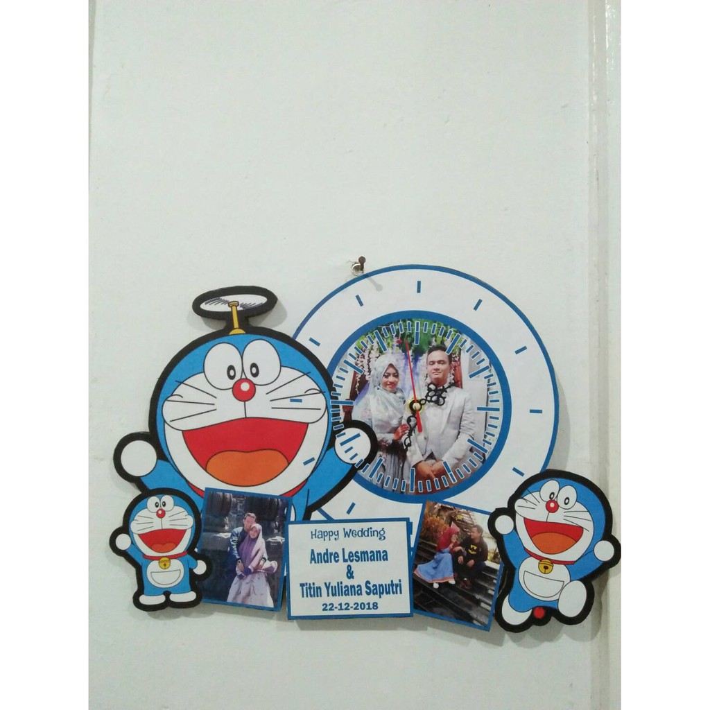 JAM KAYU DORAEMON/JAM KAYU CUSTOM
