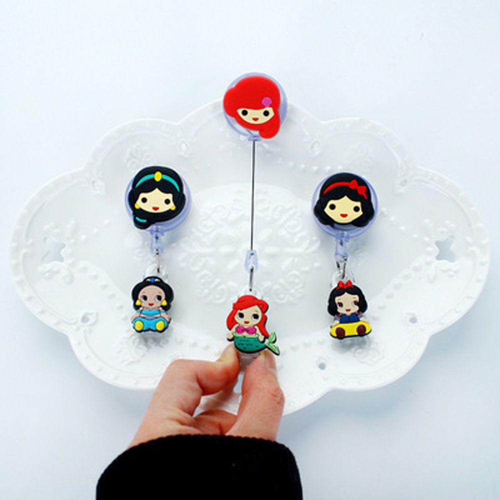 Quinton Retractable Badge Reel Anime Lucu Name Tag Kartun Card Holder Badge Holder Name Card Holder