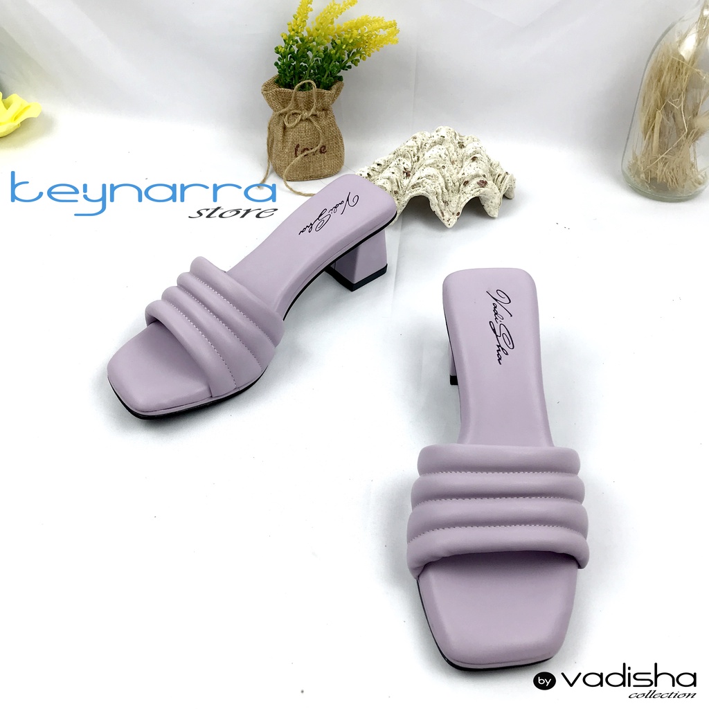 VADISHA ARABELLA Sendal Wanita, Sendal Heels/ Sendal Hak Tahu 5cm RN 22  By.Keynarra Store