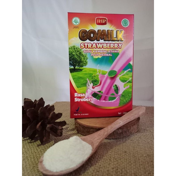 

GOMILK SUSU KAMBING ETAWA STRAWBERRY