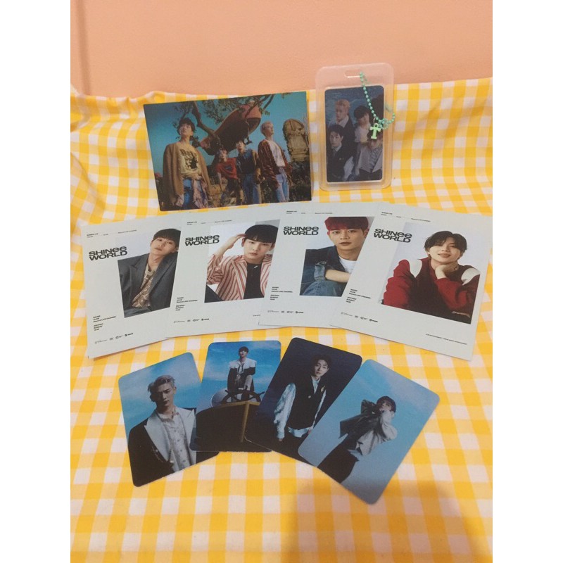 SHINee package/photocard SHINee/postcard SHINee/holder SHINee