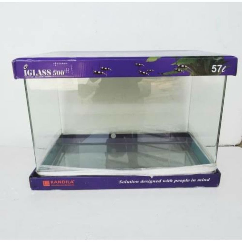 KANDILA IGLASS 500 AQUARIUM BENDIMG 57L 500X330x350