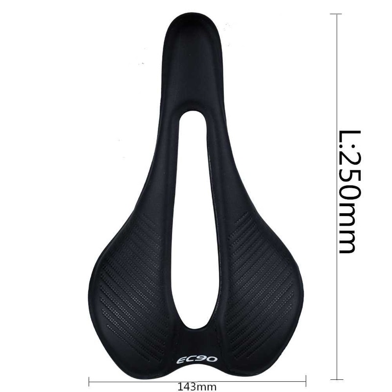 Sadel Jok Sepeda BALUGOE EC-90 Bike Saddle Fiber PU Ultralight