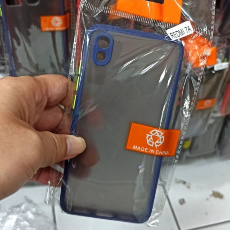 Xiaomi Redmi 7A case fuze dove doff matte colour warna