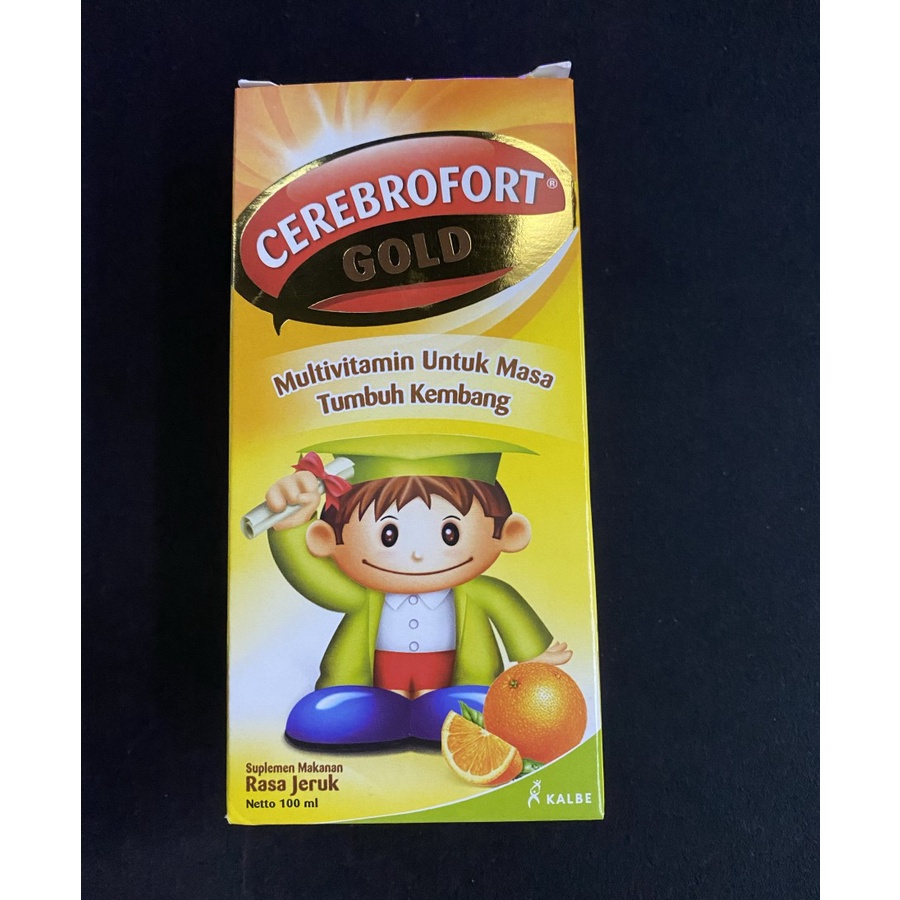 Cerebrofort Gold Jeruk 100 ml