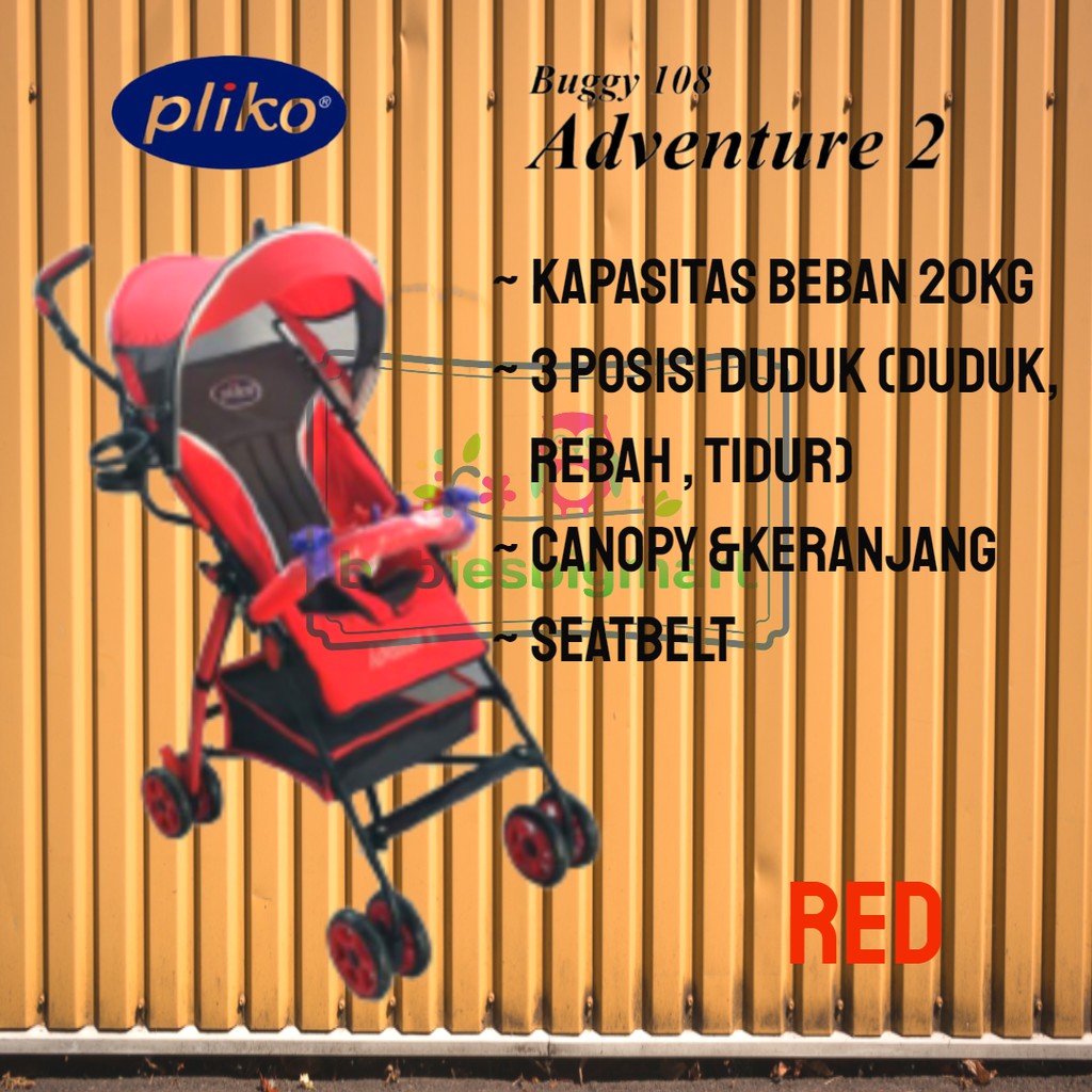 STROLLER SPACE BABY SB 208 PLIKO 106 WINNER , 107 TECHNO , 108 ADVENTURE 2 , SPACEBABY SB 202  / KERETA DORONG BAYI