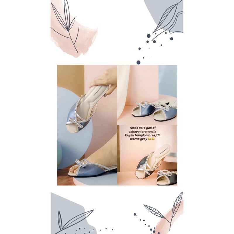 Valencia By Enrica Darling Sandal in Blue