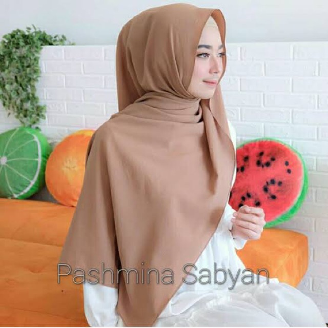 (165x75cm) Pashmina Diamond/Pasmina Sabyan/Adem/Bahan Diamond-5