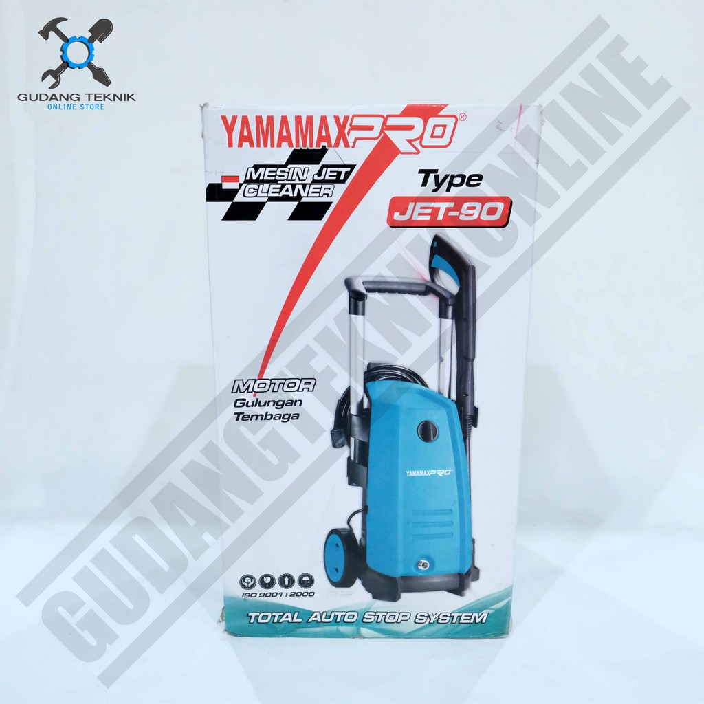 Jet Cleaner Yamamax Pro Jet-90 - Mesin Cuci Steam Motor Mobil Yamamax Jet 90