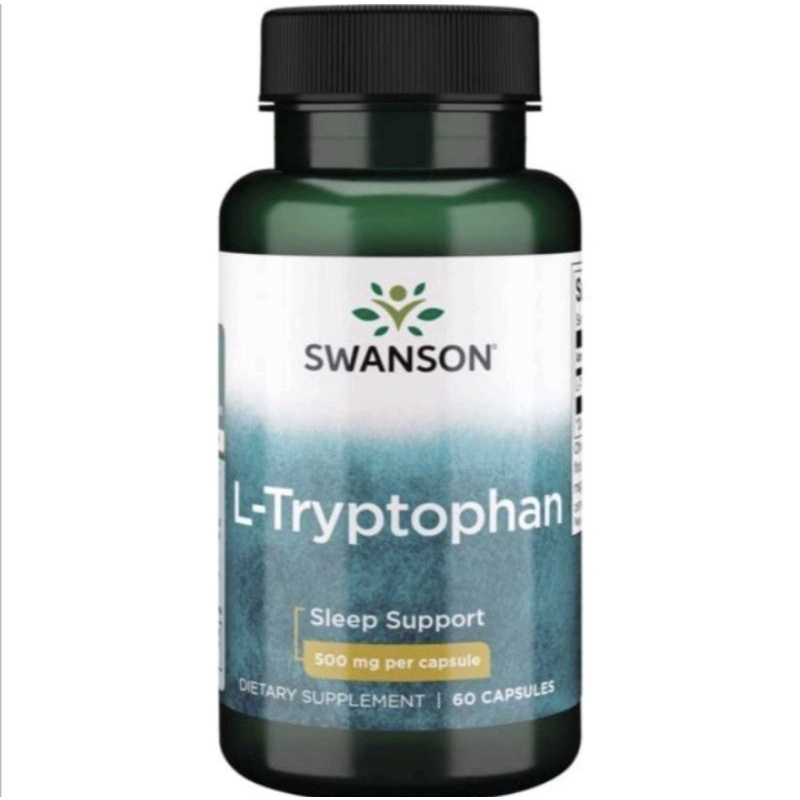 swanson l tryptophan 500mg 500 mg 60 caps
