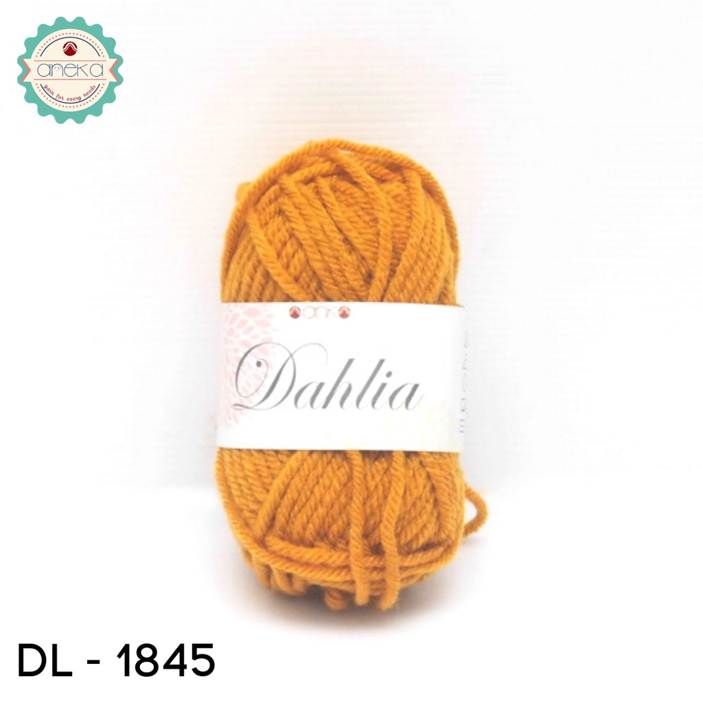 Benang Rajut Karpet Dahlia / Carpet Yarn  - 1845 (Kuning Tua)