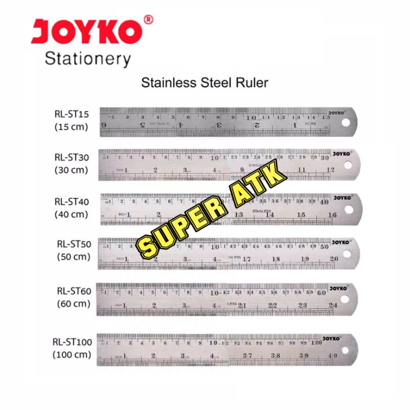 

PENGGARIS BESI JOYKO STAINLESS STEEL (TERSEDIA BERBAGAI UKURAN)
