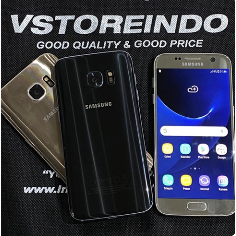 Samsung S7 Flat 4/32 GB Ex Sein Samsung Indonesia Second Bekas Ori Ex Pemakaian Good Condition