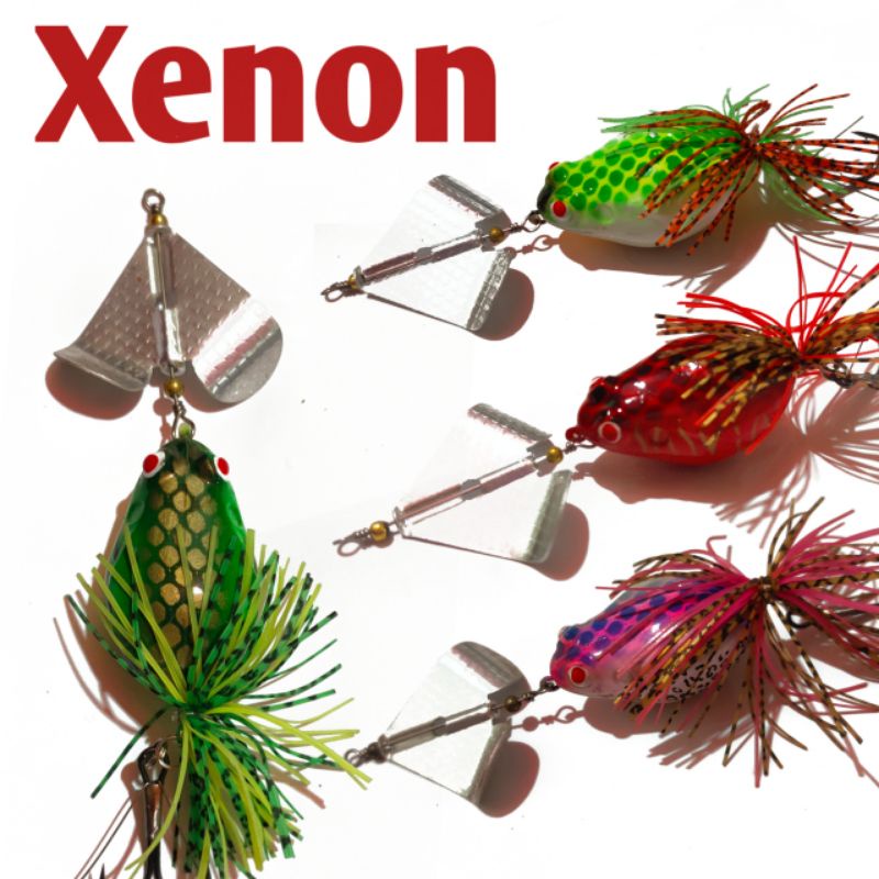 Kodok fiber Xenon kodok umpan casting gabus