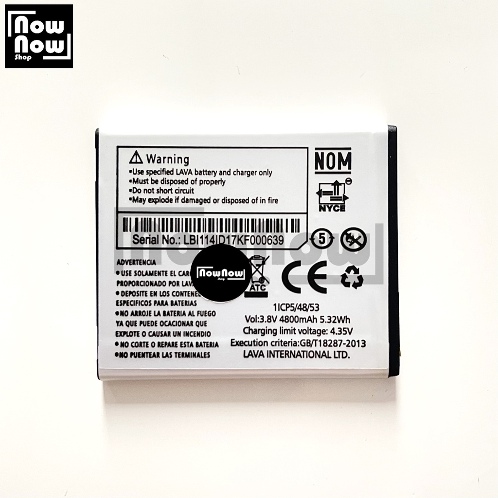 Baterai Lava Iris 505 LEB108 Double Power Batre Batrai Battery HP Lafa LEB 108