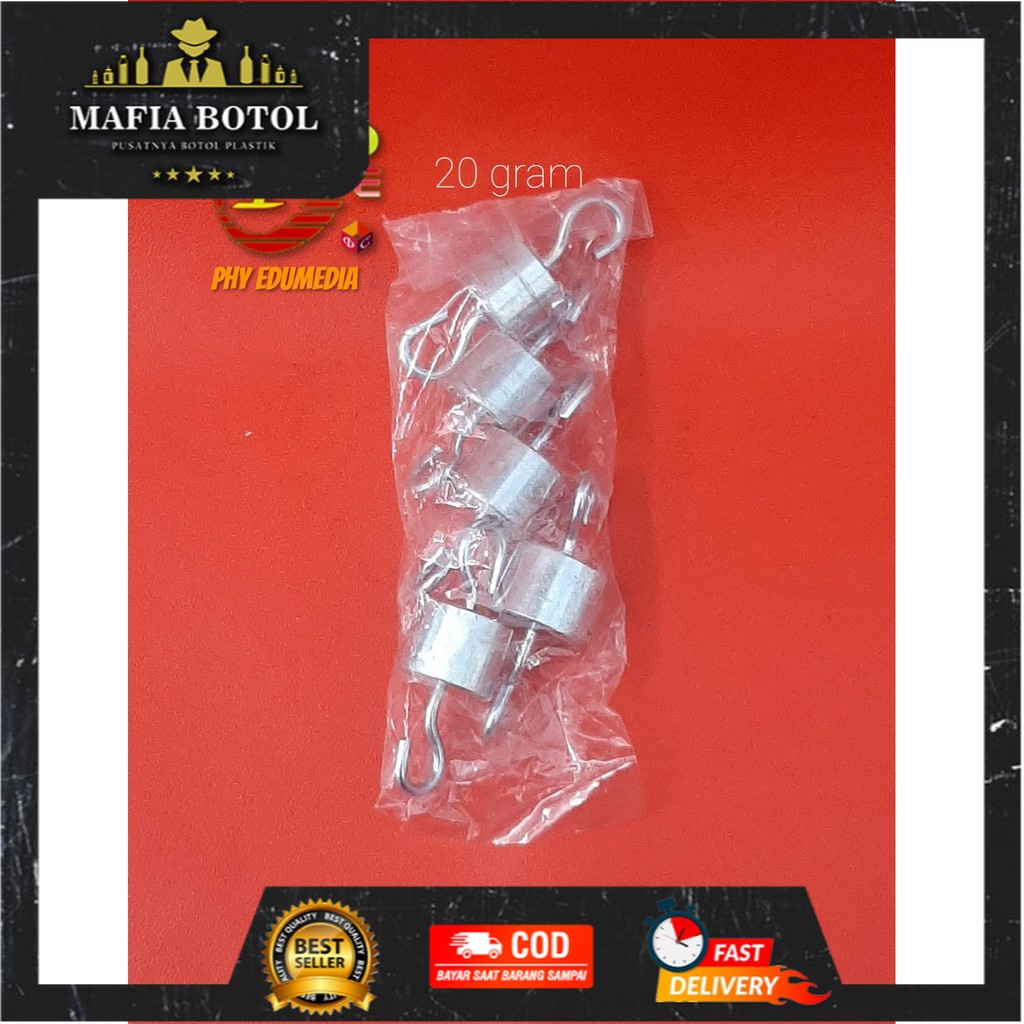 

Beban Berkait 20 gram / Beban Bergantung Berkait 20gram