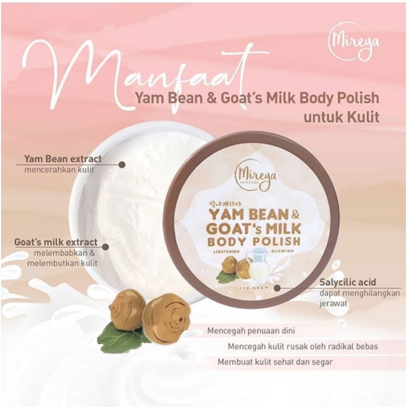 Mireya Yam Bean &amp; Goat's Milk Body Polish