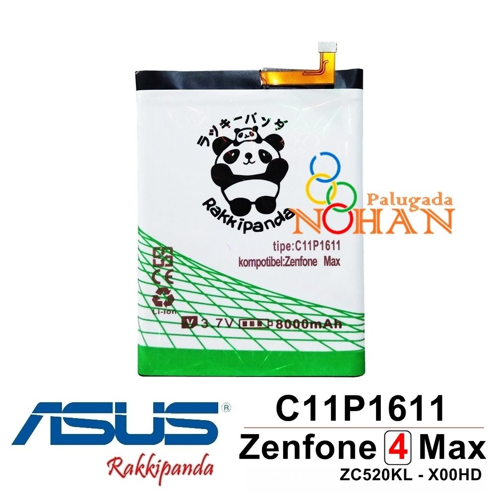 PROMO Baterai Asus Zenfone 4 Max ZC520KL X00HD ZC520TL C11P1611 Double IC Protection
