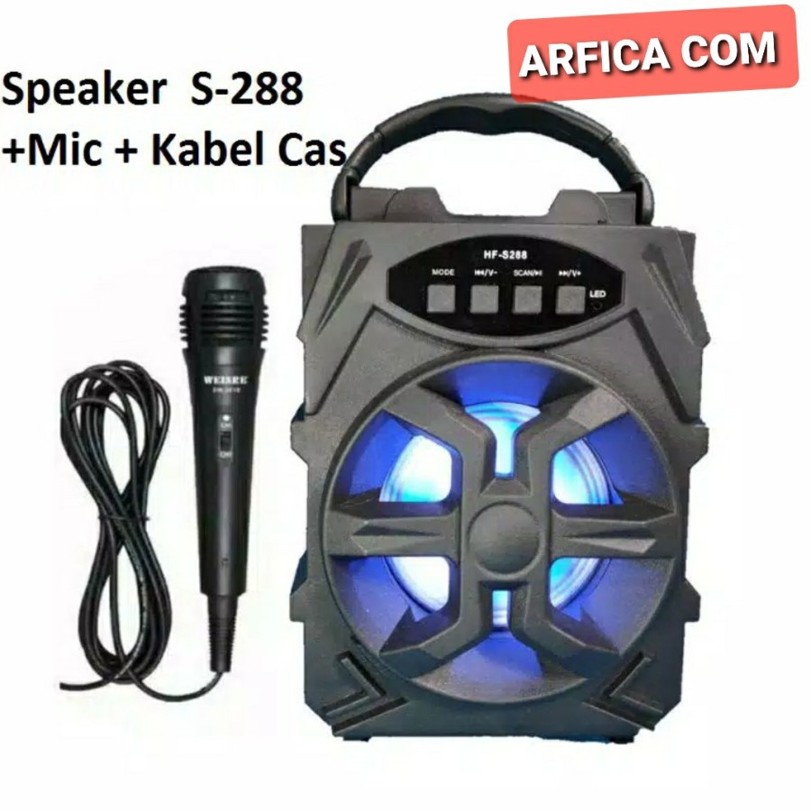 SPEAKER BLUETOOTH HF S288 / S336 / S339 / LMS339 WITH MIC KARAOKE