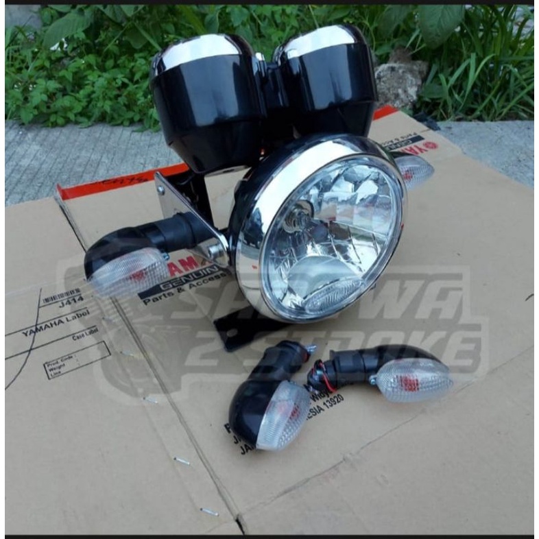 Lampu Depan Set Spidometer Rx-King New 2008 Plus Breket Plus Sen Depan Belakang