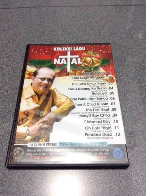 Vcd Victor Hutabarat Karaoke Natal Baru Original Shopee Indonesia