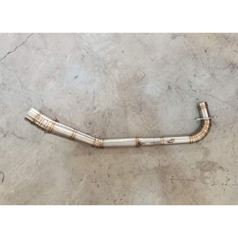 Leher knalpot bebek full stainless